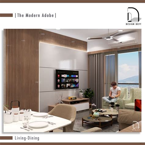 | The Modern Adobe | | Modern adobe, Tv wall design, Tv unit design