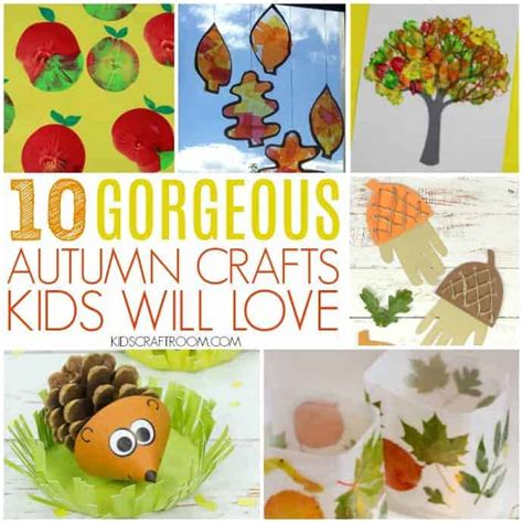 Easy Autumn Crafts For Kids - Kids Craft Room