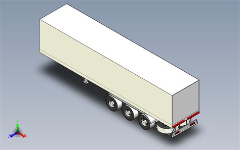 拖车 卡车_Parasolid_模型图纸下载 – 懒石网