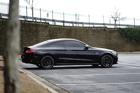 Black on black C43 AMG : AMG