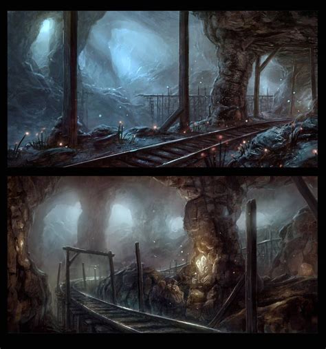 Underground mines by https://www.deviantart.com/merl1ncz on @DeviantArt ...