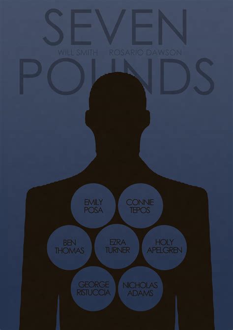 Seven Pounds poster by bartek-x on DeviantArt