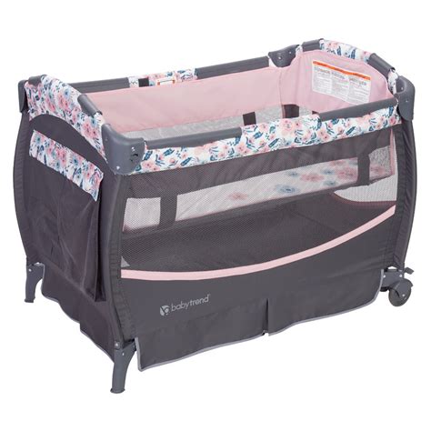 Baby Trend Deluxe II Nursery Center Playard | Bluebell | PY86C04K