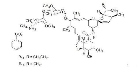 The chemical structure of emamectin benzoate. | Download Scientific Diagram