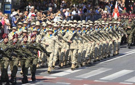 Hundreds of troops, tanks, aircraft in Polish army parade