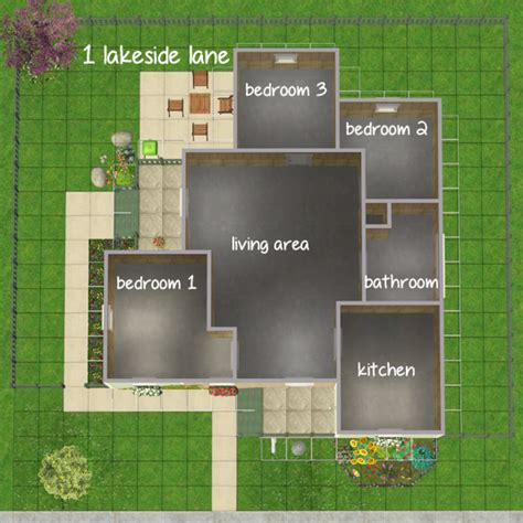 The Sims 3 House Plans