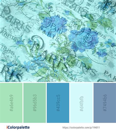 21 Aqua Color Palette ideas in 2024 | iColorpalette