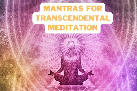 List of transcendental meditation mantras | The comprehensive TM mantras list