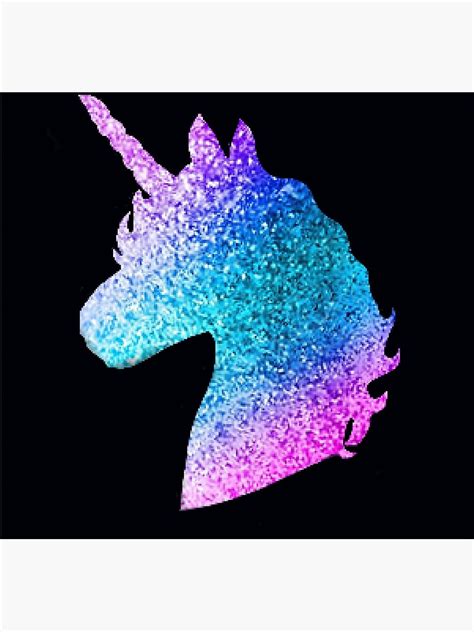 "Glitter unicorn " Canvas Print by Missykayy | Redbubble