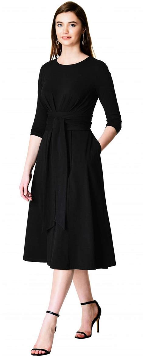 15 Best Black Funeral Dresses for Somber Occasions - TopOfStyle Blog