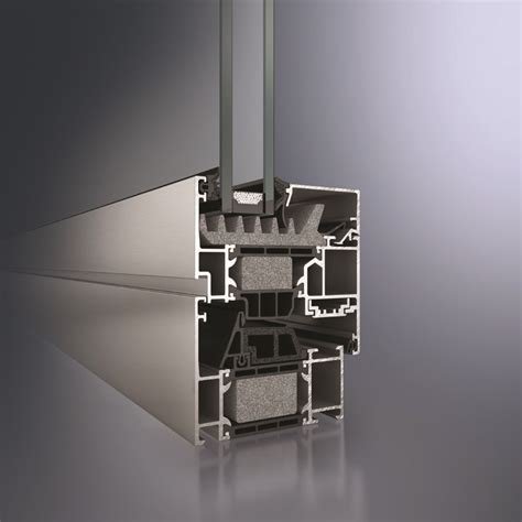 Schüco AWS 75 Thermal break system for windows of high thermal insulation, total face width 107 ...