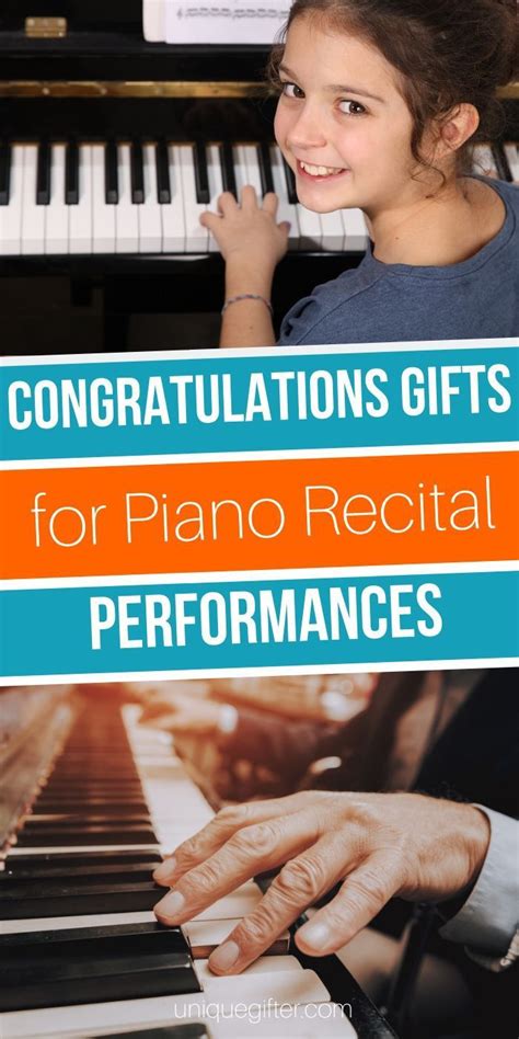 Congratulations Gifts for Piano Recital Performances | Piano recital, Piano recital gifts, Recital