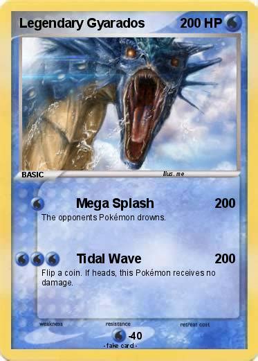 Pokémon Legendary Gyarados - Mega Splash - My Pokemon Card