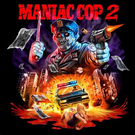 Maniac Cop 2 (1990) by Devon Whitehead | Horror movie art, Slasher ...