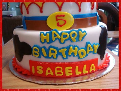 Jessie And Bullseye Cake - CakeCentral.com