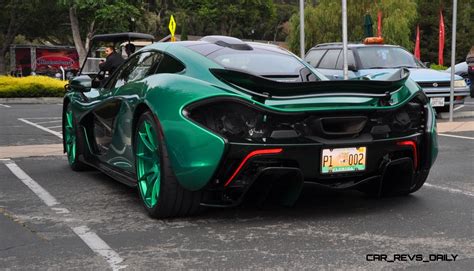 Green/Green/Green 2014 McLaren P1 Proves The Golden Rule at Pebble Beach