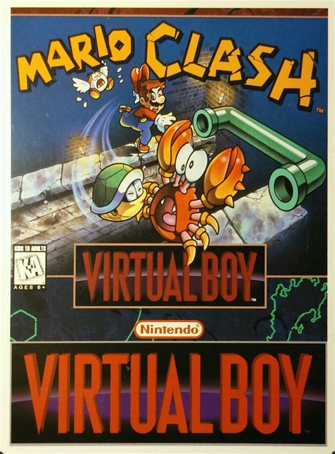 Mario Clash (1995) Images « Planet Virtual Boy