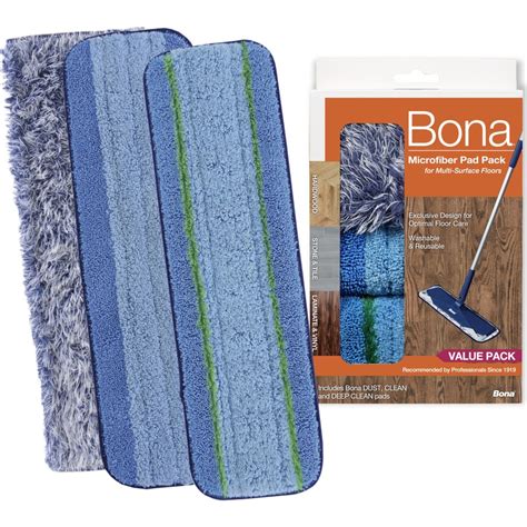 Shop Bona Reusable Microfiber Mop Pad for Spray Mop at Lowes.com