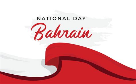 Bahrain national day design template 18921184 Vector Art at Vecteezy