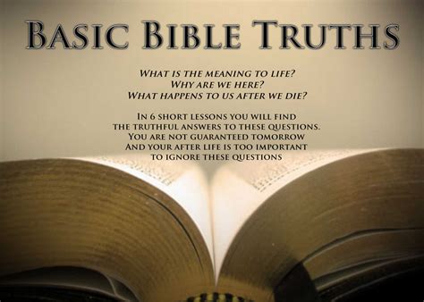 Basic Bible Truth Lessons | Calvary Baptist Church, Athens Texas