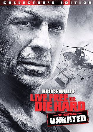 Live Free Or Die Hard 2007 DVD Movie 20th Century Fox Bruce Willis VG ...