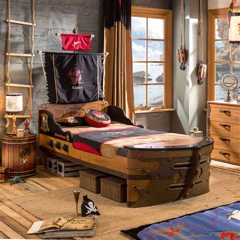 Kids Pirate Ship Bed –Themed Bedroom Décor and Accessories – Cilek Kids ...