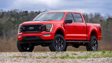 SCA Performance 2021 Ford F-150 Black Widow Features Raptor Tires, 6.0 ...