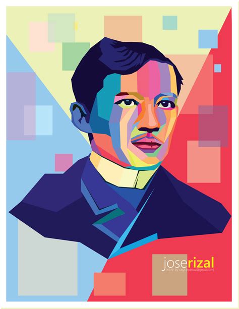 WPAP Jose Rizal by nylinc on DeviantArt