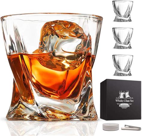 whiskey glass set