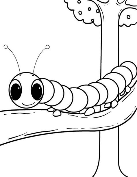 Printable Caterpillar Coloring Pages at GetColorings.com | Free printable colorings pages to ...