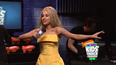 New trending GIF tagged ariana grande snl saturday… | Trending Gifs