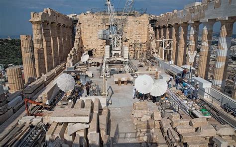 Greece-Is Shares Details On The Restoration Of The Parthenon