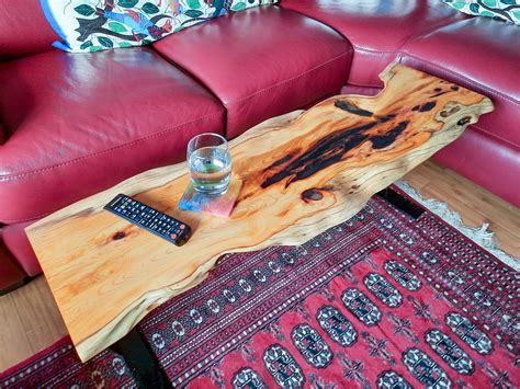 Live Edge Coffee Table Set Kanyon Live Edge Epoxy Cof - vrogue.co