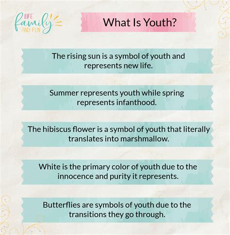 18 Symbols of Youth