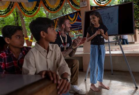 Unicef ambassador Beckham encouraged by India’s changes - GG2