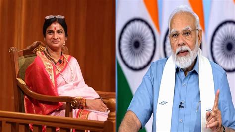 PM Modi terms Madhavi Latha's Aap Ki Adalat episode exceptional, urges everyone to watch it ...