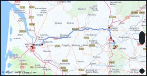 What is the distance from Bordeaux France to Rocamadour France? Google Maps Mileage, Driving ...