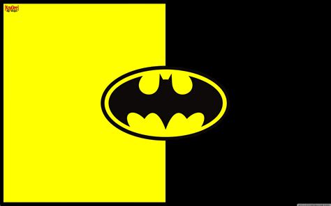 Batman Logo Illustration Ultra HD Desktop Background Wallpaper for : Widescreen & UltraWide ...