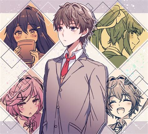 DDLC Literature Club Anime Fan Art