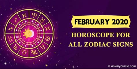 February 2020 Monthly Horoscope - February 2020 Zodiac Sign