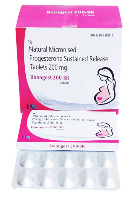 Progesterone Sustained Release Tablets | Mediboon Pharm