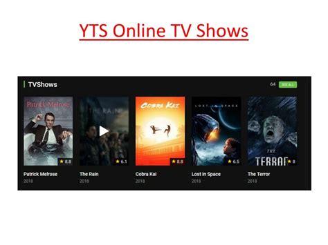 PPT - Yts Tv Shows PowerPoint Presentation, free download - ID:7968124