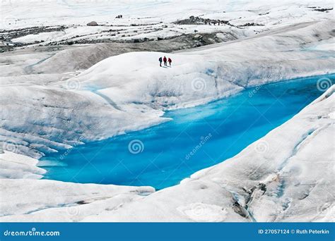 Mendenhall Glacier in Juneau, Alaska Stock Photo - Image of tourists ...