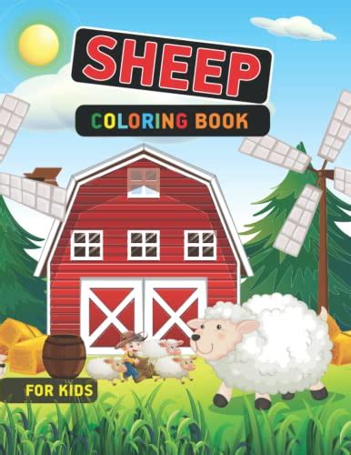 Sheep coloring book for kids: Best Sheep Children Activity Book for ...