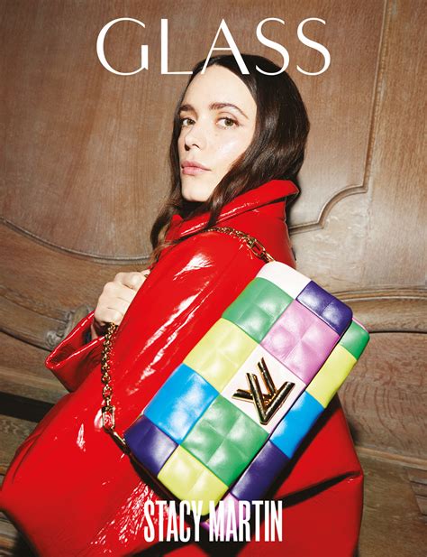 Stacy Martin in Louis Vuitton on Glass Magazine Winter 2021 by Zoe McConnell - fashionotography