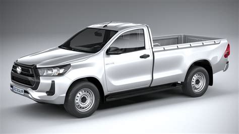 Toyota Hilux Regular Cab 2021 3D model | CGTrader