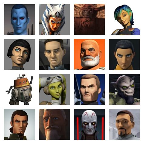 Star Wars: Rebels Character Grid Quiz - By SporcleEXP