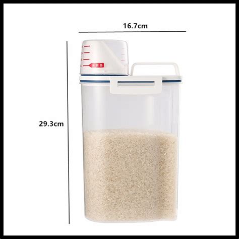 Kitchen Storage Container with Measuring Cup - SK Collection