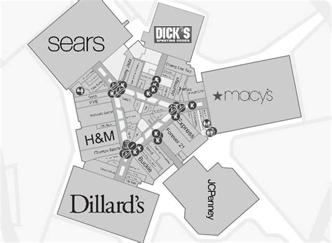 Towne East Mall Map - Map Of Us West