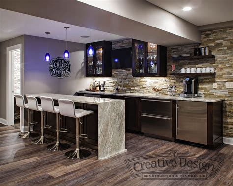 Modern Basement Bar Ideas Inspiration - Image to u